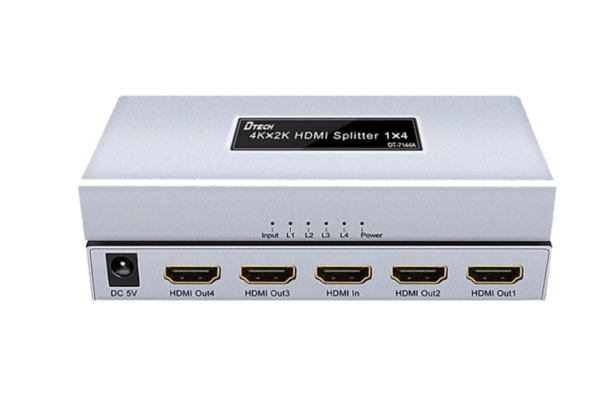 Bo chia HDMI 1 ra 4 Dtech DT 7144A 04