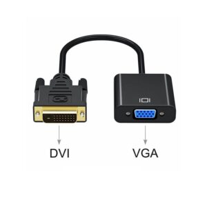 Cáp DVI (24-1) K ra VGA Lỗ (DMVFIC03)