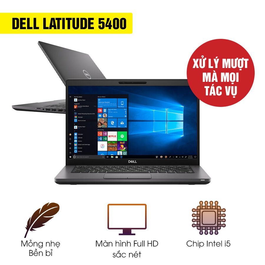 Laptop Dell Latitude 5400 I5 8350 8GB 256GB 14 FHD