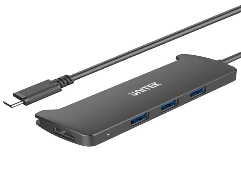TYPE C RA USB 3.1 + HDMI UNITEK V300A  có chức năng gì?