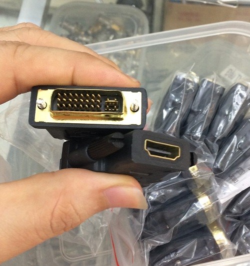  Cấu tạo của cáp HDMI ra DVI (24 + 1) Kingmaster KM 501 (1M5)