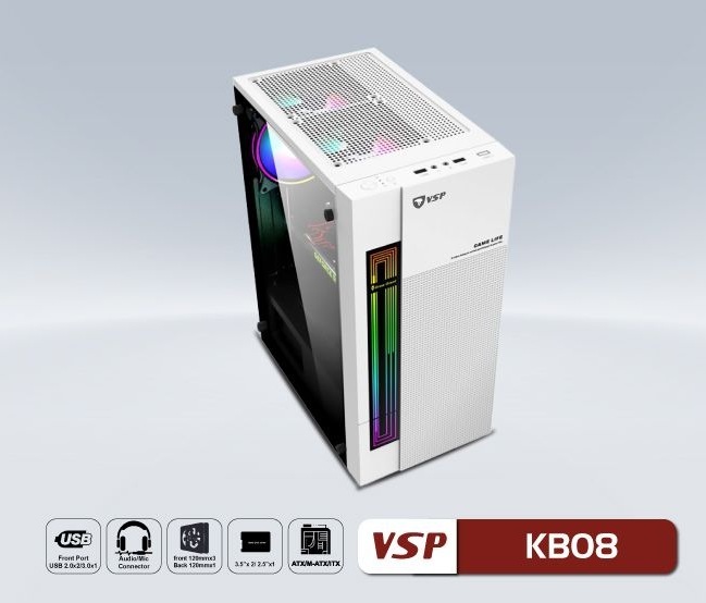 CASE VSP KB08 TRẮNG